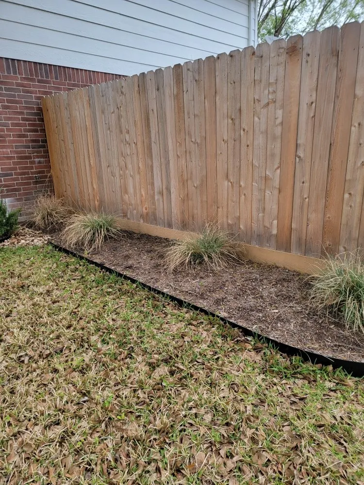 Professional yard cleanup service for homes in Houston, TX by Penaloza Lawn Care Services