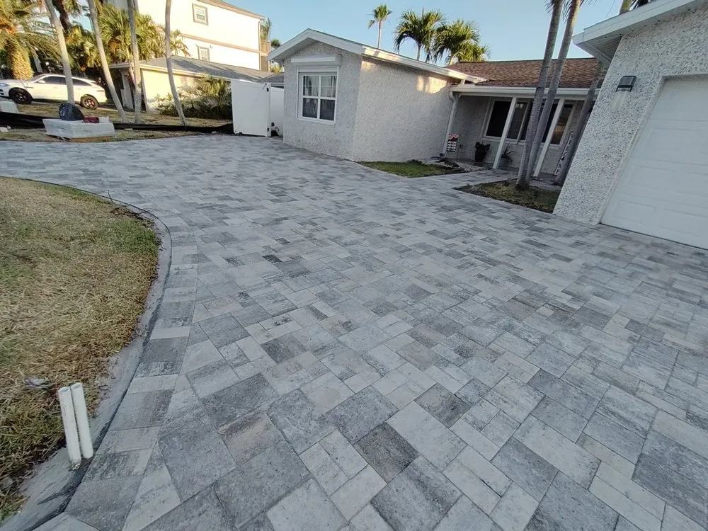 Custom residential landscaping in Clearwater, FL - Penca Paver Resorts