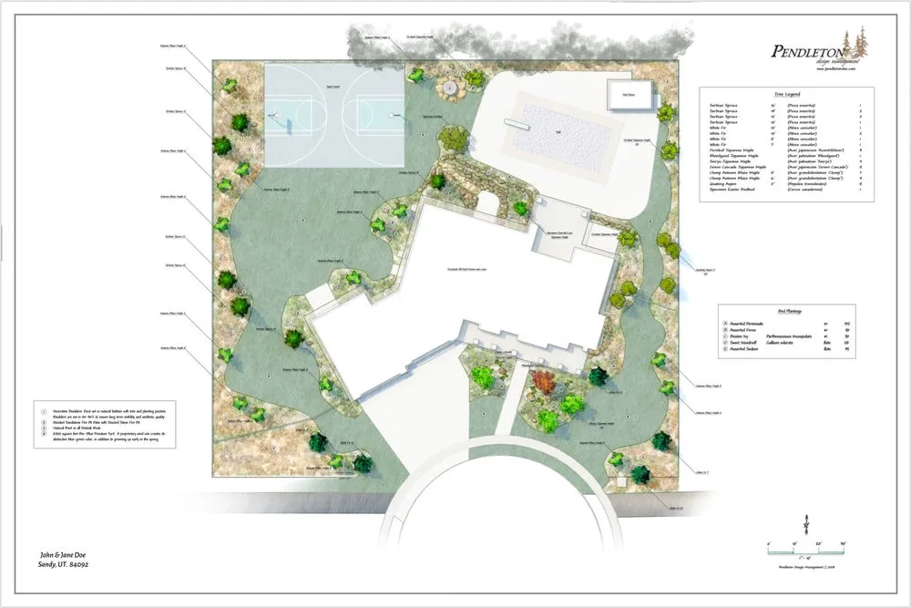 Affordable residential landscaping in SANDY, UT - Pendleton Design Management