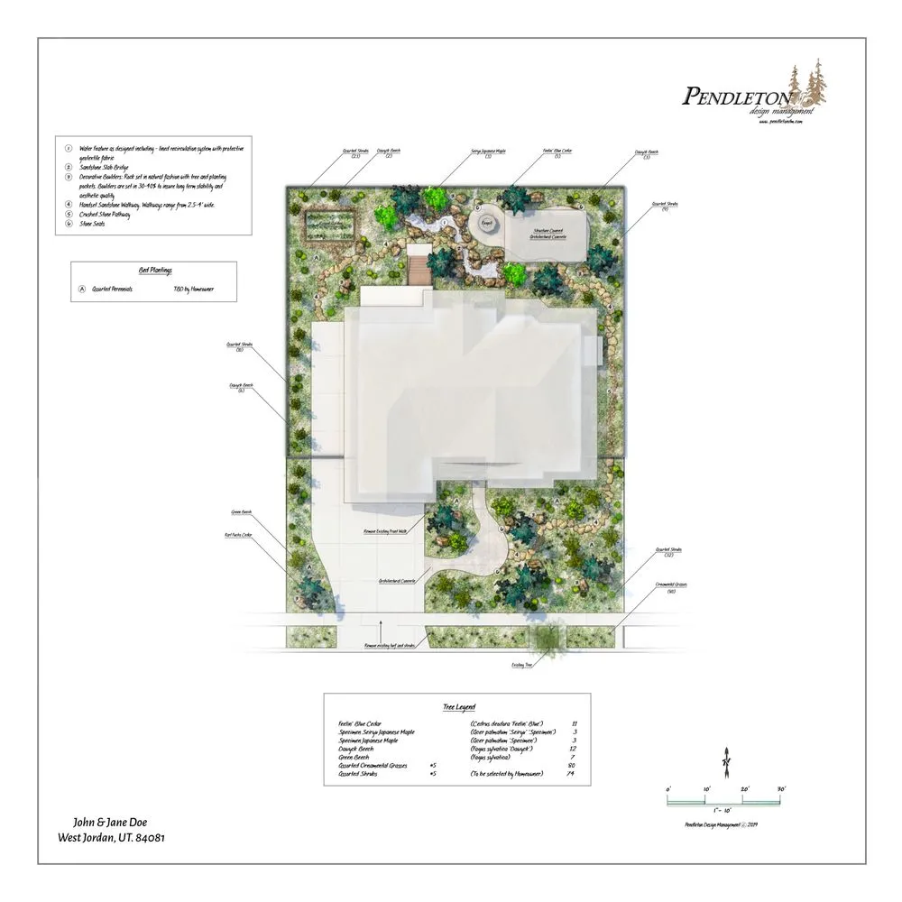 Local lawn mowing service for homes across SANDY, UT - Pendleton Design Management