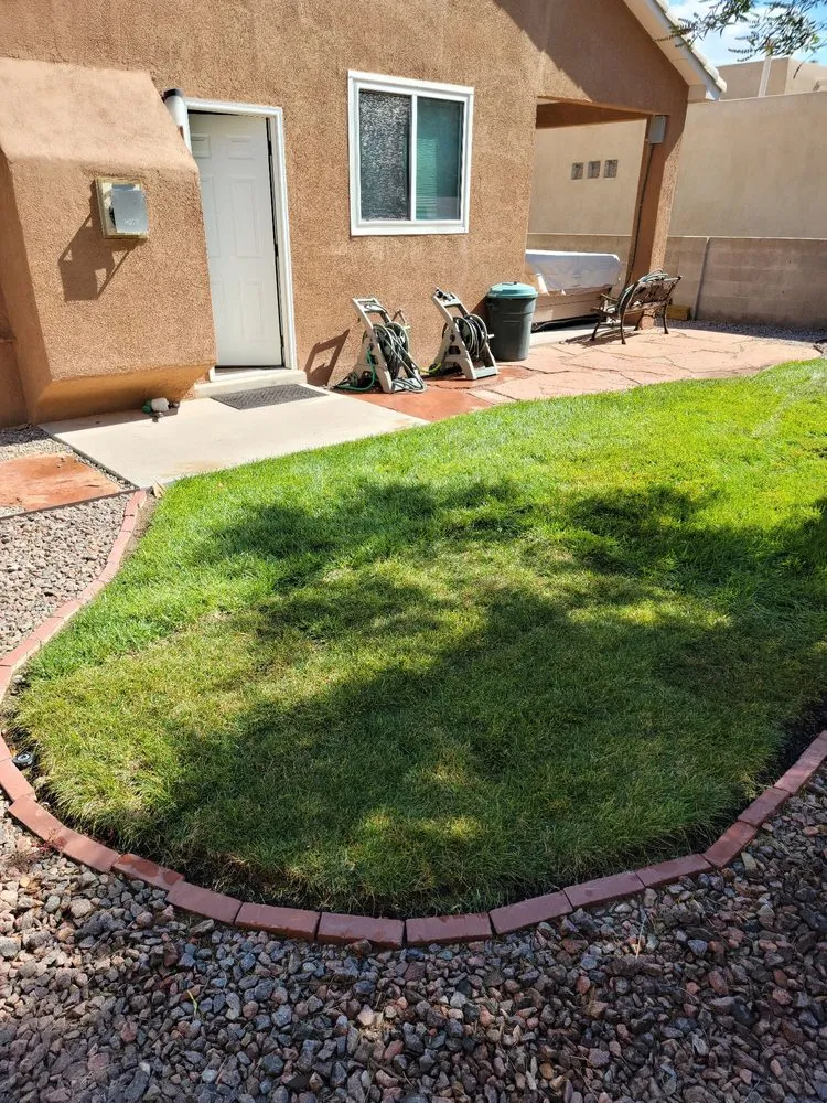 Custom landscape design for homes in Albuquerque, NM by Penguin ABQ