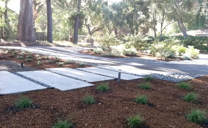 Expert landscape design in Redwood City, CA by Peninsula Concrete Contractors