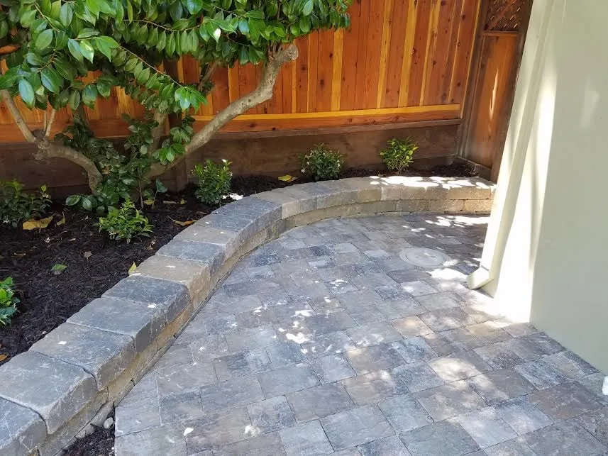 Custom outdoor landscaping for outdoor upgrades in Redwood City, CA by Peninsula Concrete Contractors