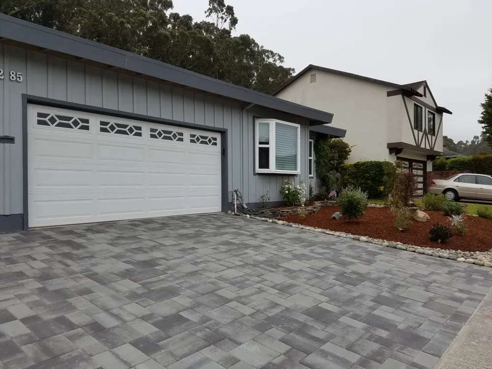 Local landscape installation in Redwood City, CA by Peninsula Concrete Contractors