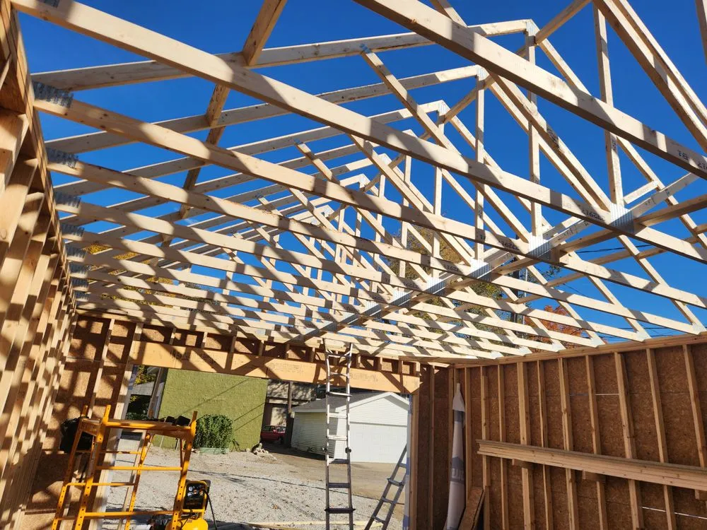 Custom yard cleanup service for year-round maintenance in Bloomington, IL by Penn Construction And Comprehensive Design