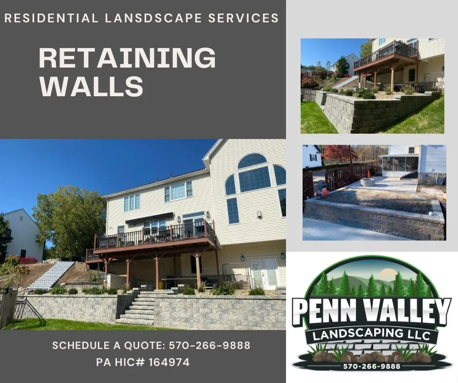 Professional outdoor landscaping in Wilkes-Barre, PA by Penn Valley Landscaping