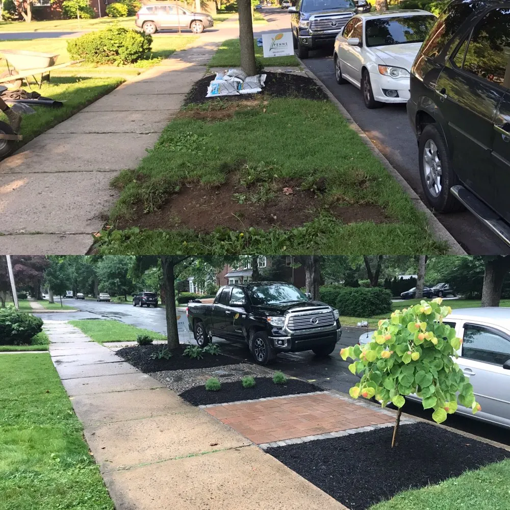 Custom yard cleanup service in Trexlertown, PA - Penns Landscape