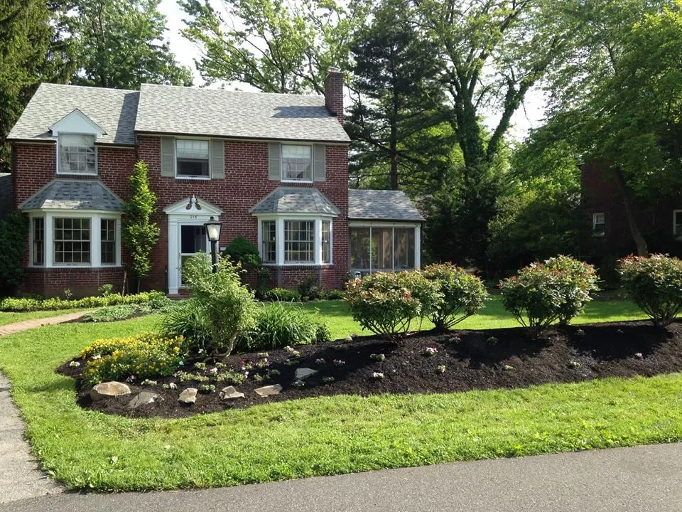 Custom garden landscaping in Wilmington, DE by Penny Hill Lawn & Landscape