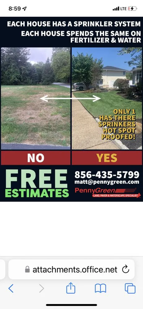 Affordable landscape installation for homes in Glendora, NJ by PennyGreen
