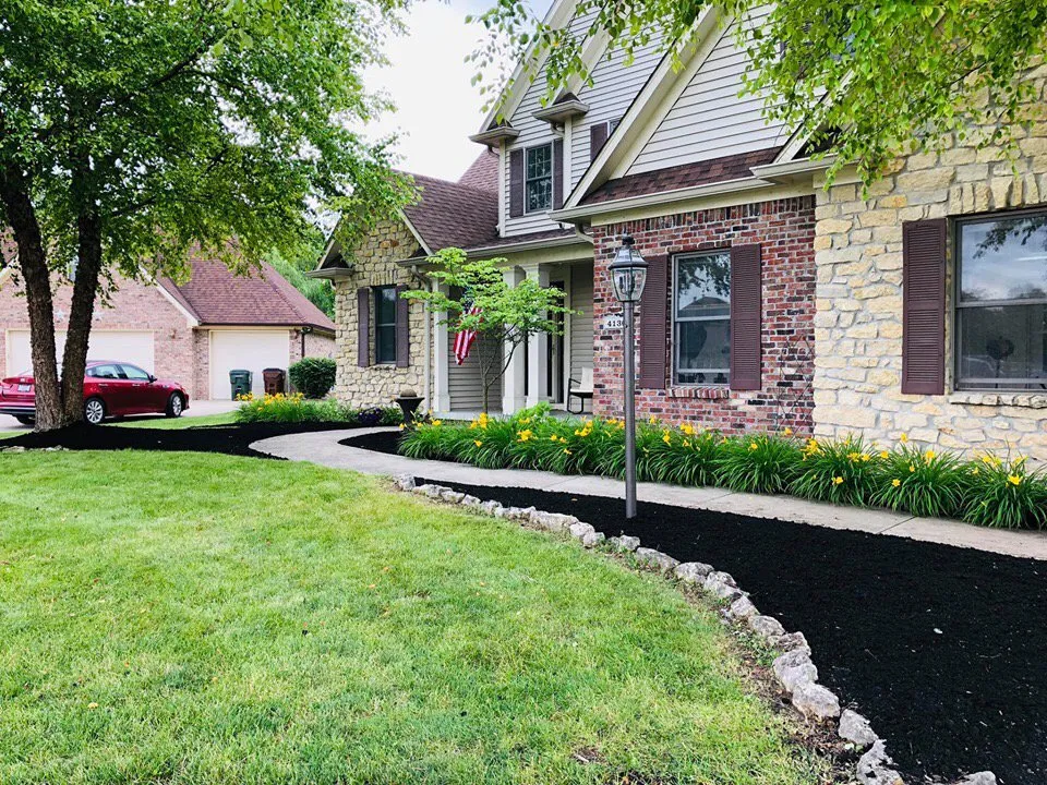 Professional landscape installation in Indianapolis, IN by Peony’s landscaping