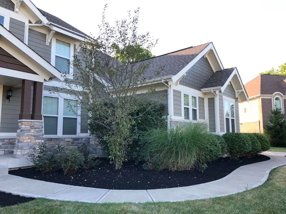 Professional yard maintenance for residential properties in Indianapolis, IN by Peony’s landscaping