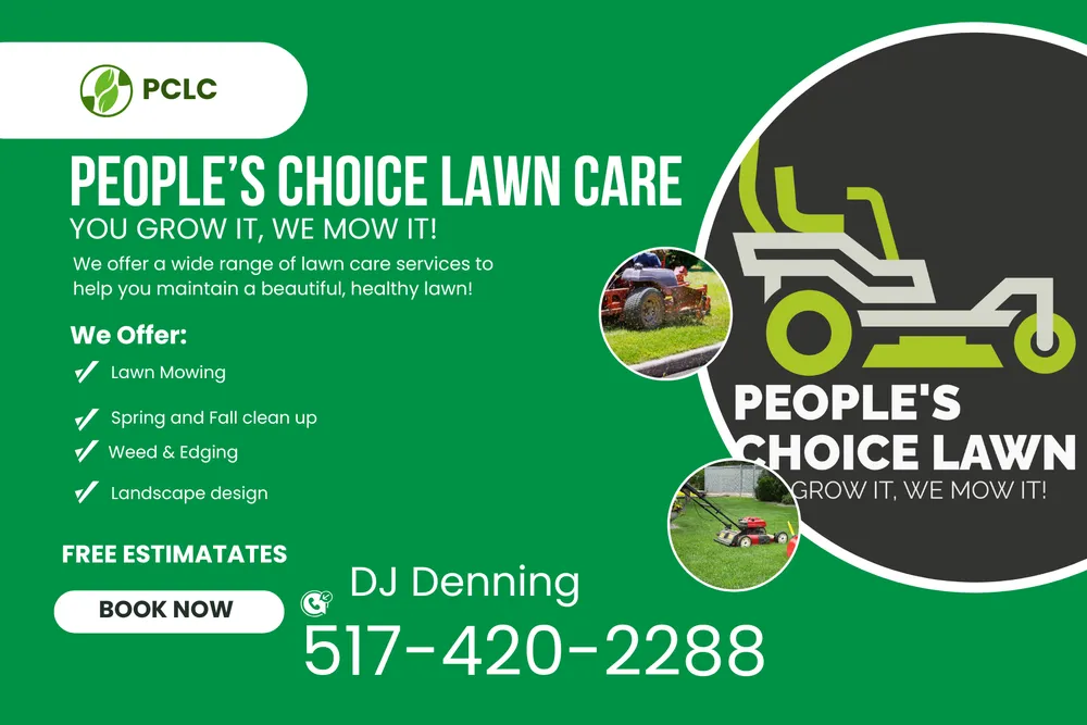 Affordable lawn care service near you in Lansing, MI by Peoples Choice Lawn Care