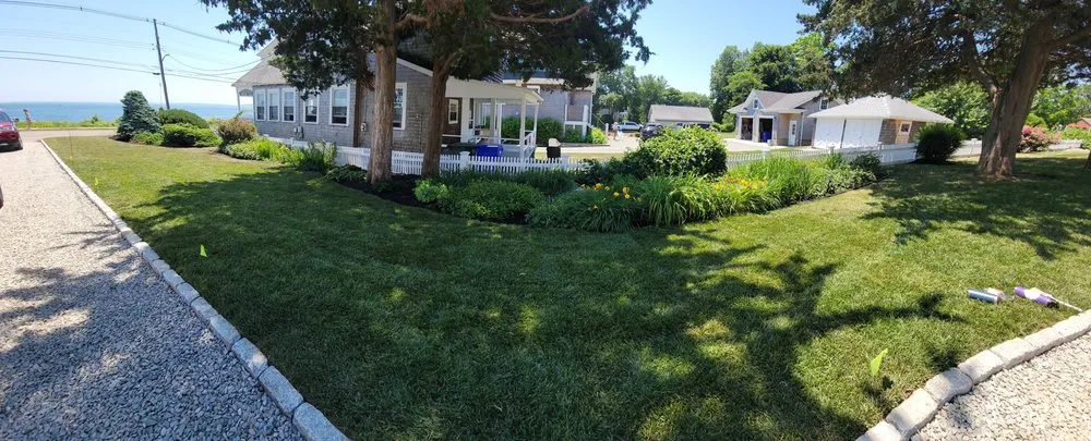 Expert lawn mowing service near you across Norwich, CT - Pepas Hardscapes & Design
