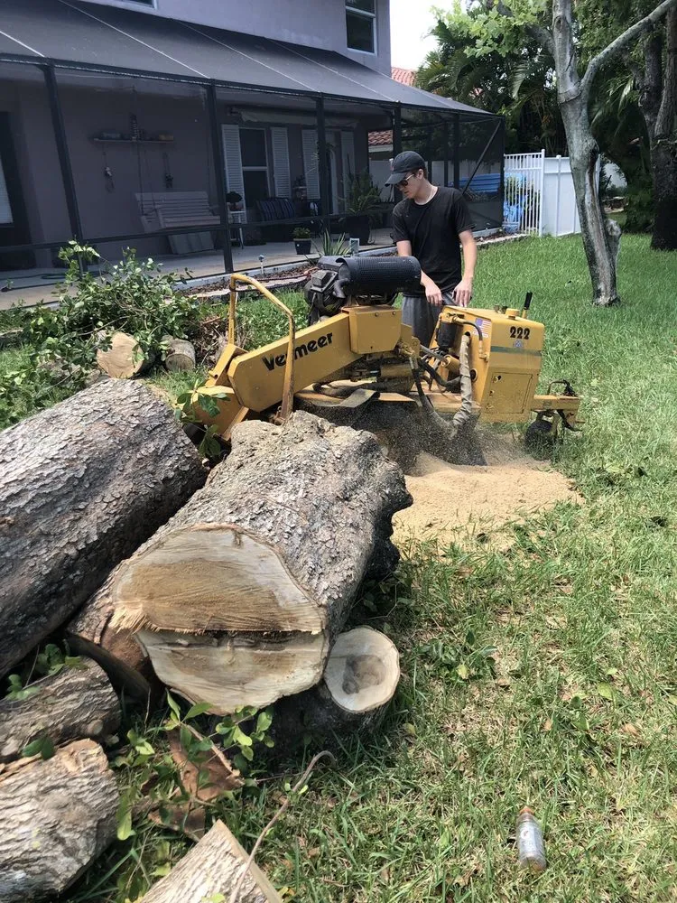 Local garden landscaping for homes in Lantana, FL by Pepe Brothers Tree Service
