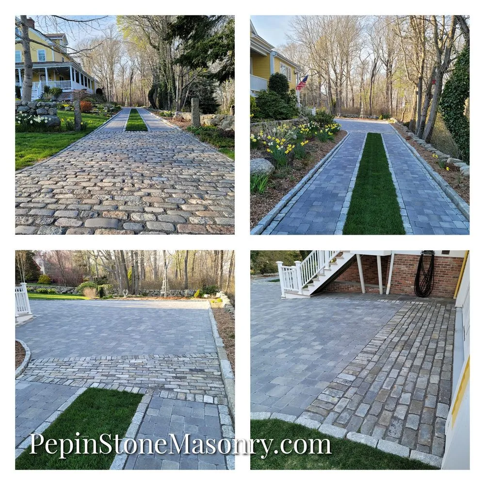 Custom yard maintenance for residential properties in Gales Ferry, CT by Pepin Stone Masonry