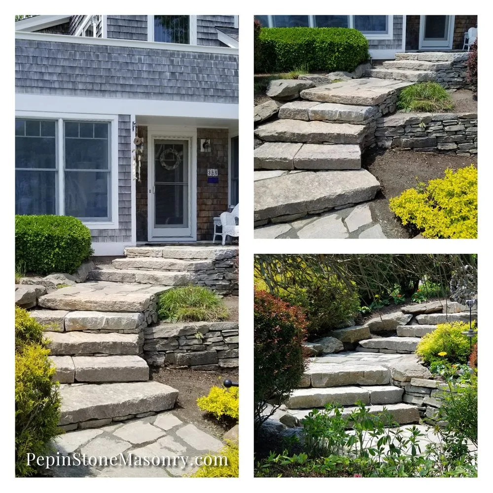 Reliable landscape installation in Gales Ferry, CT by Pepin Stone Masonry