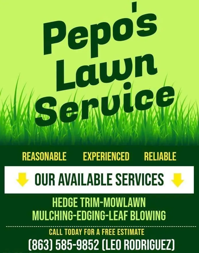 Trusted lawn care service experts serving Auburndale, FL - Pepo’s Lawn service