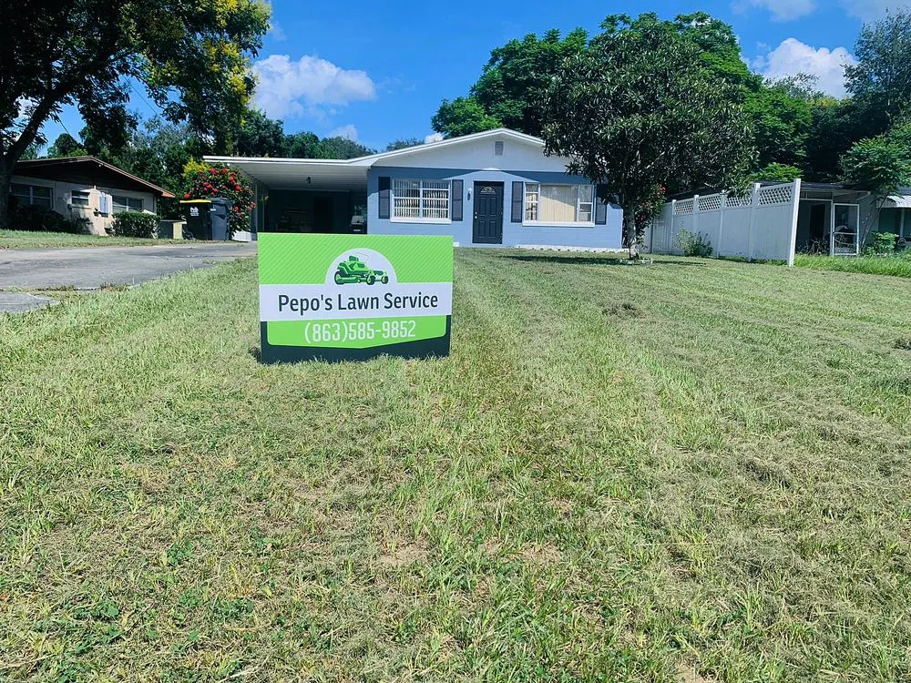 Local landscaping services experts serving Auburndale, FL - Pepo’s Lawn service
