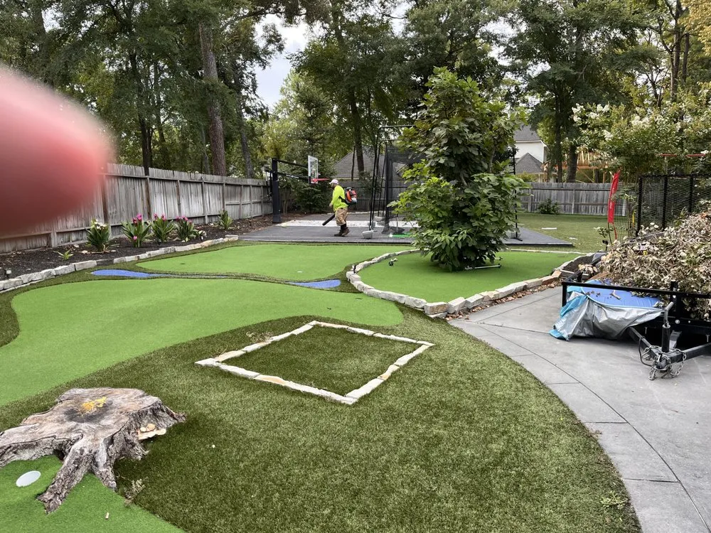 Expert outdoor landscaping in Spring, TX by Peppy's Landscape and Handyman