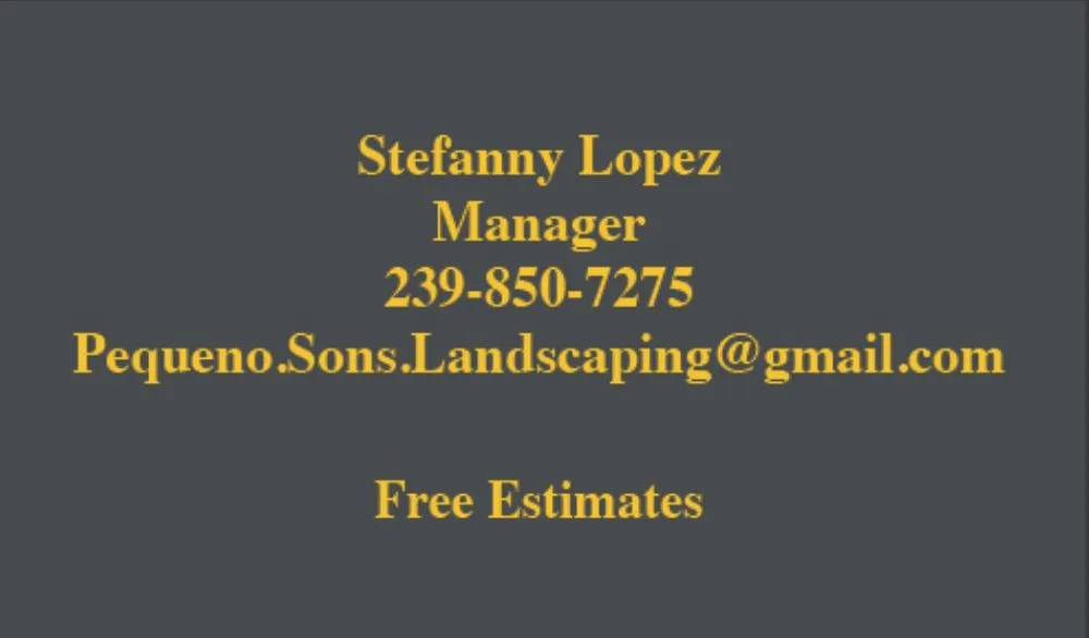 Professional outdoor landscaping experts serving Fort Myers, FL - Pequeno’s Son Landscaping