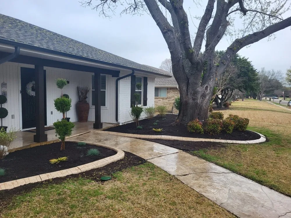 Local yard maintenance for residential properties in Mabank, TX by Peralta's Landscaping