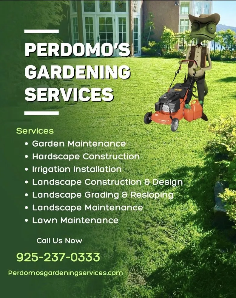 Custom landscape design experts serving Concord, CA - Perdomo Gardening Services