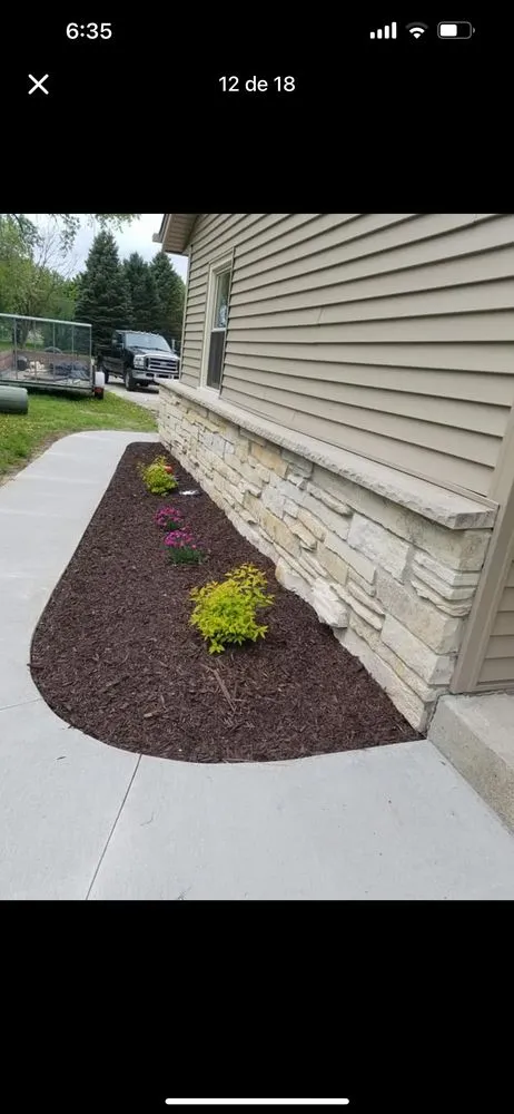 Custom garden landscaping in Milwaukee, WI - Perea Landscaping