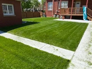 Custom residential landscaping in Alsip, IL by Perennial Care & Maintenance