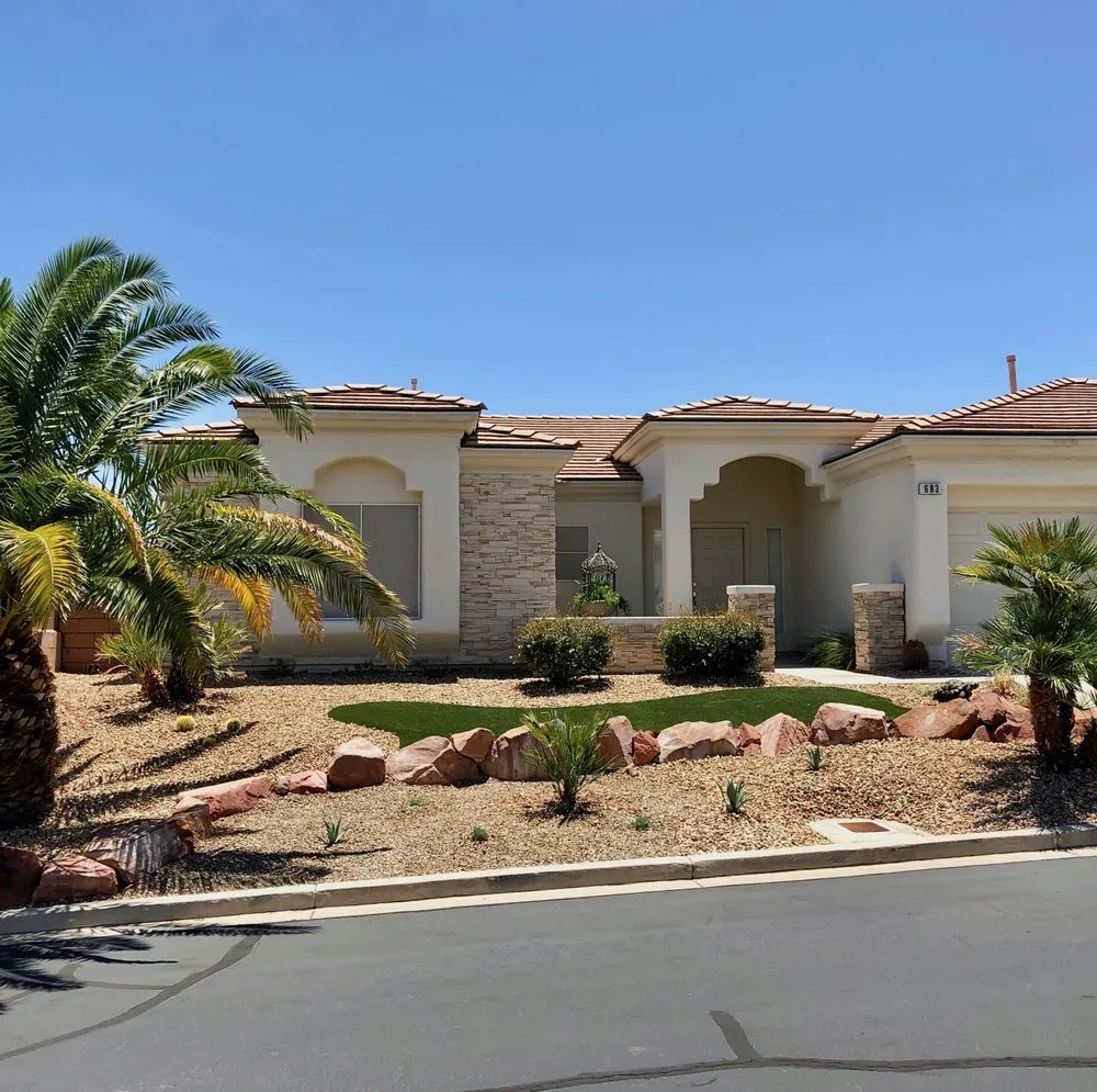 Affordable yard maintenance for beautiful yards in Las Vegas, NV by Perennial Land Care