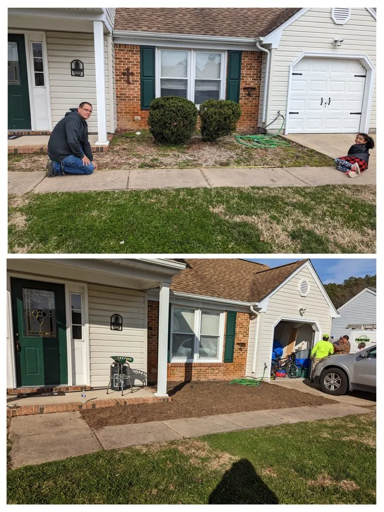 Top-rated outdoor landscaping for residential properties across Norfolk, VA - Perennial Property Clean Up