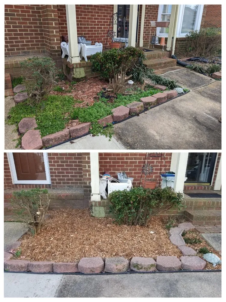 Custom lawn mowing service for beautiful yards across Norfolk, VA - Perennial Property Clean Up