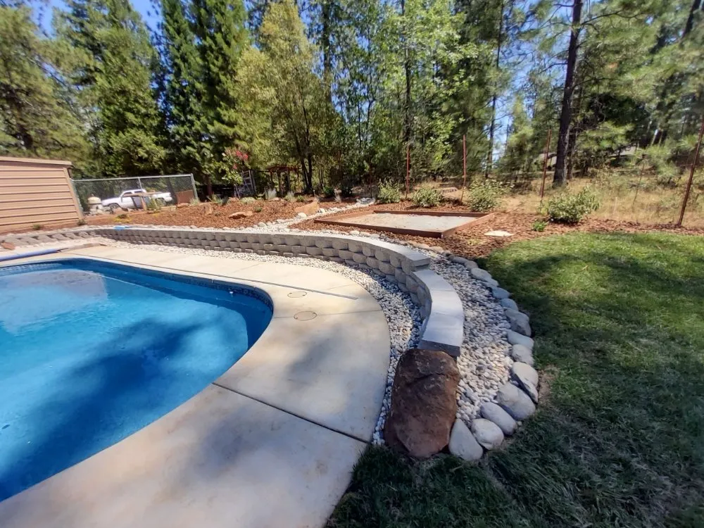 Local landscape design in Grass Valley, CA by Perez and Weaver Property Improvements