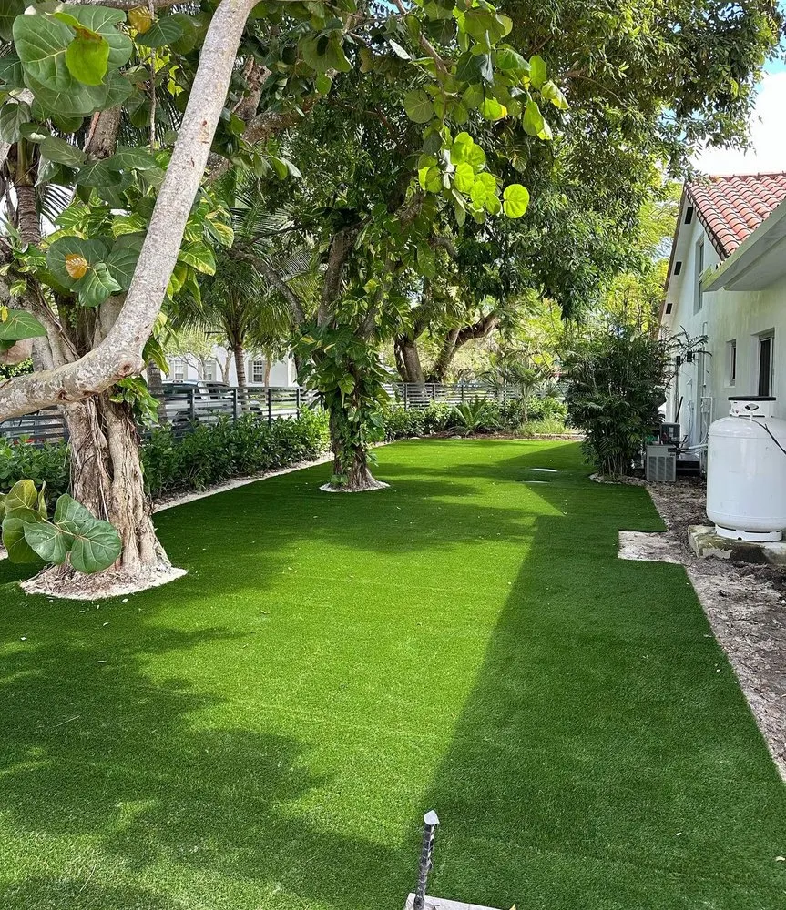 Expert outdoor landscaping for residential properties in Miami, FL by Perez Elite Construction