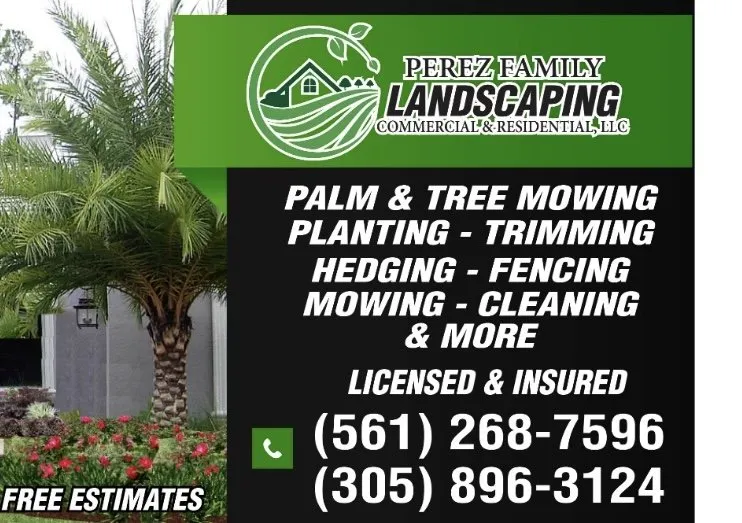 Top-rated landscape design for outdoor upgrades in Riviera Beach, FL by Perez Family Landscaping