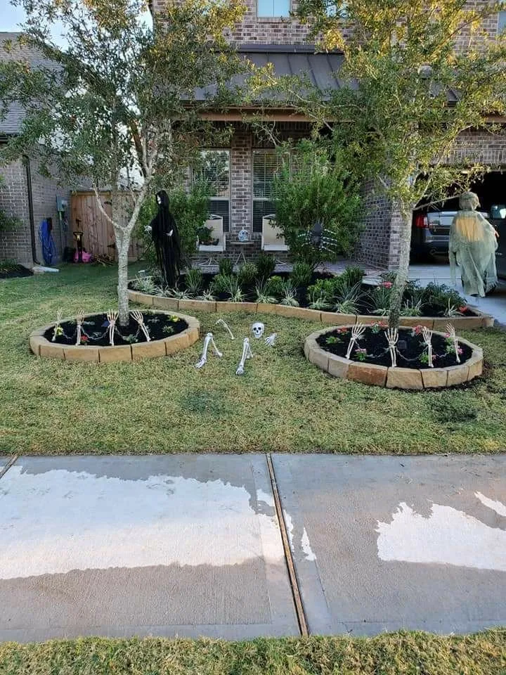 Local garden landscaping in Houston, TX - Perez Family Lawn Service