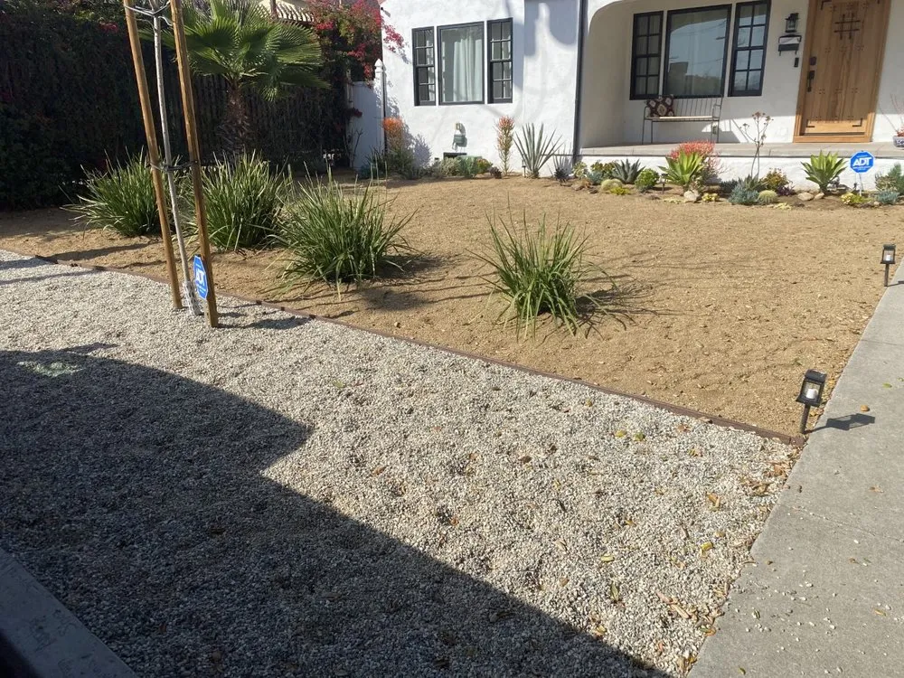 Custom residential landscaping in Los Nietos, CA by Perez Gardening