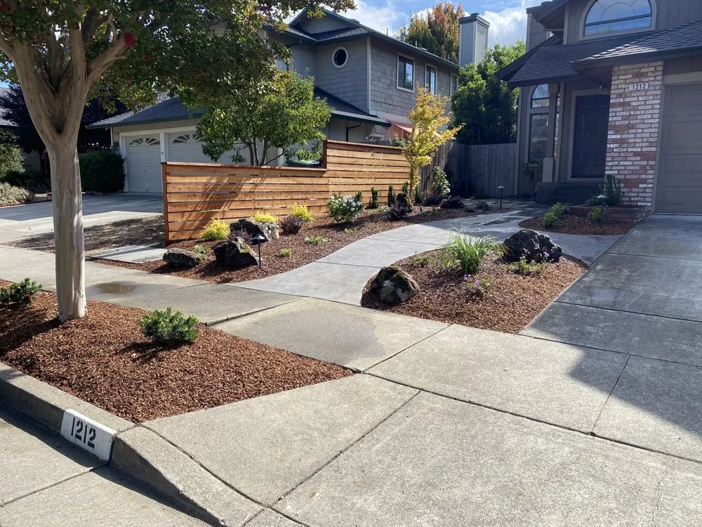 Custom landscape installation experts serving Santa Rosa, CA - Perez General Jobs Landscaping