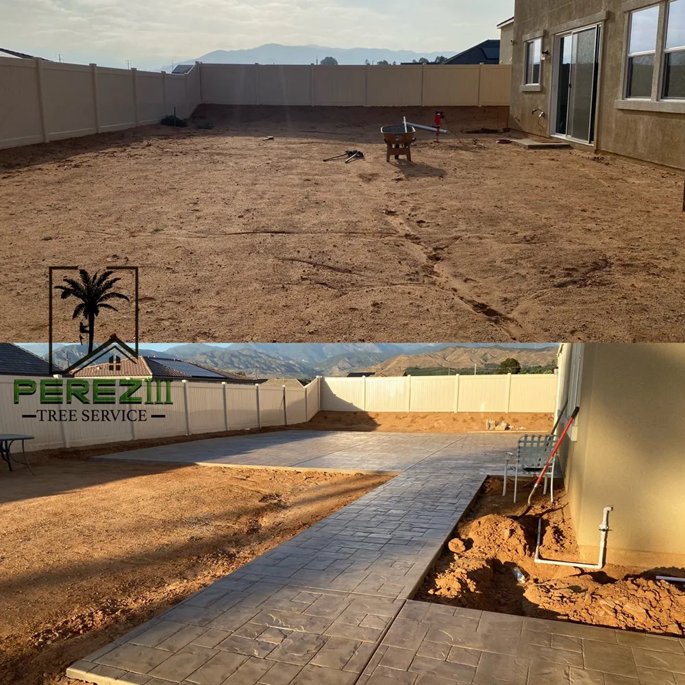 Trusted landscape design in Rialto, CA by Perez III Tree Service
