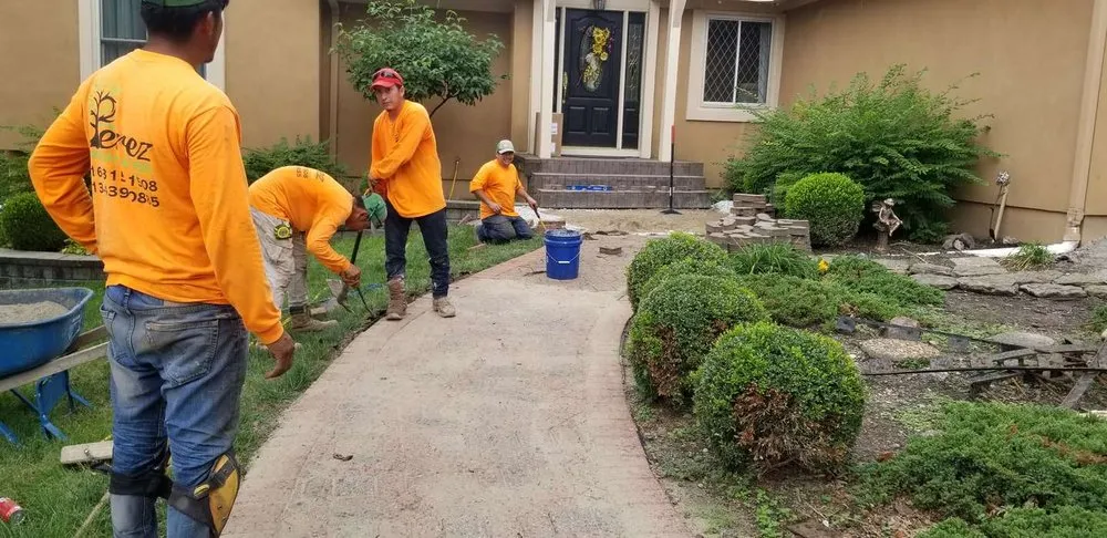 Local landscape installation near you in Kansas City, MO by Perez Landscape and Trees