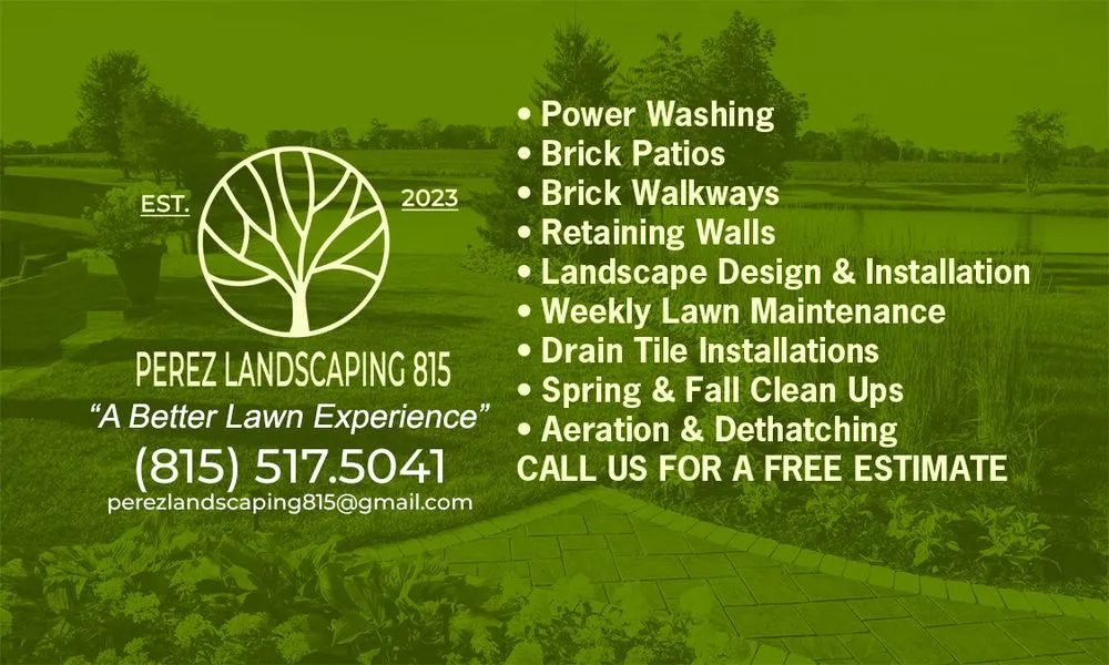 Custom residential landscaping for year-round maintenance in Belvidere, IL by Perez Landscaping 815