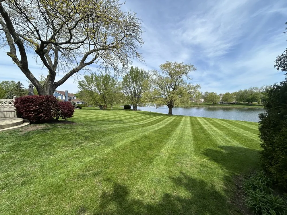 Expert lawn mowing service near you in Belvidere, IL by Perez Landscaping 815