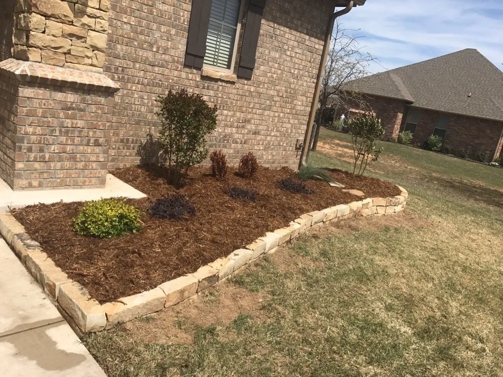 Professional outdoor landscaping for outdoor upgrades in Edmond, OK by Perez Landscaping and Lawn Care