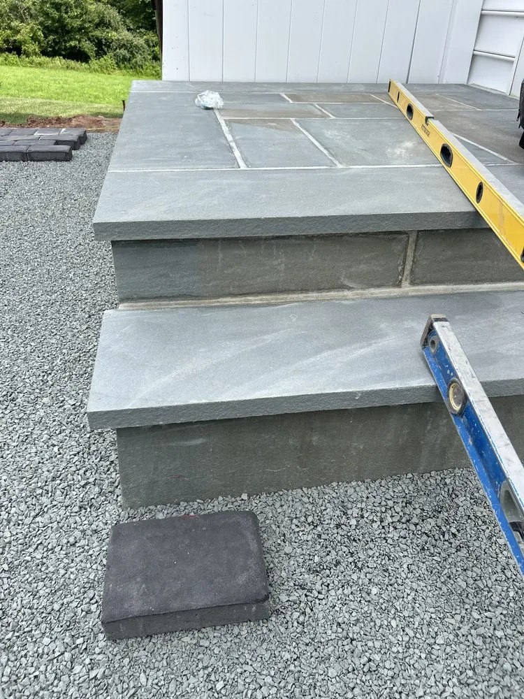 Custom landscape design in Phoenixville, PA by Perez Landscaping Hardscaping