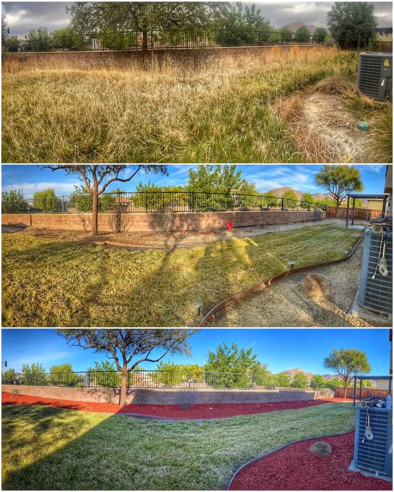 Custom garden landscaping for homes in Lake Elsinore, CA by Perez Landscaping