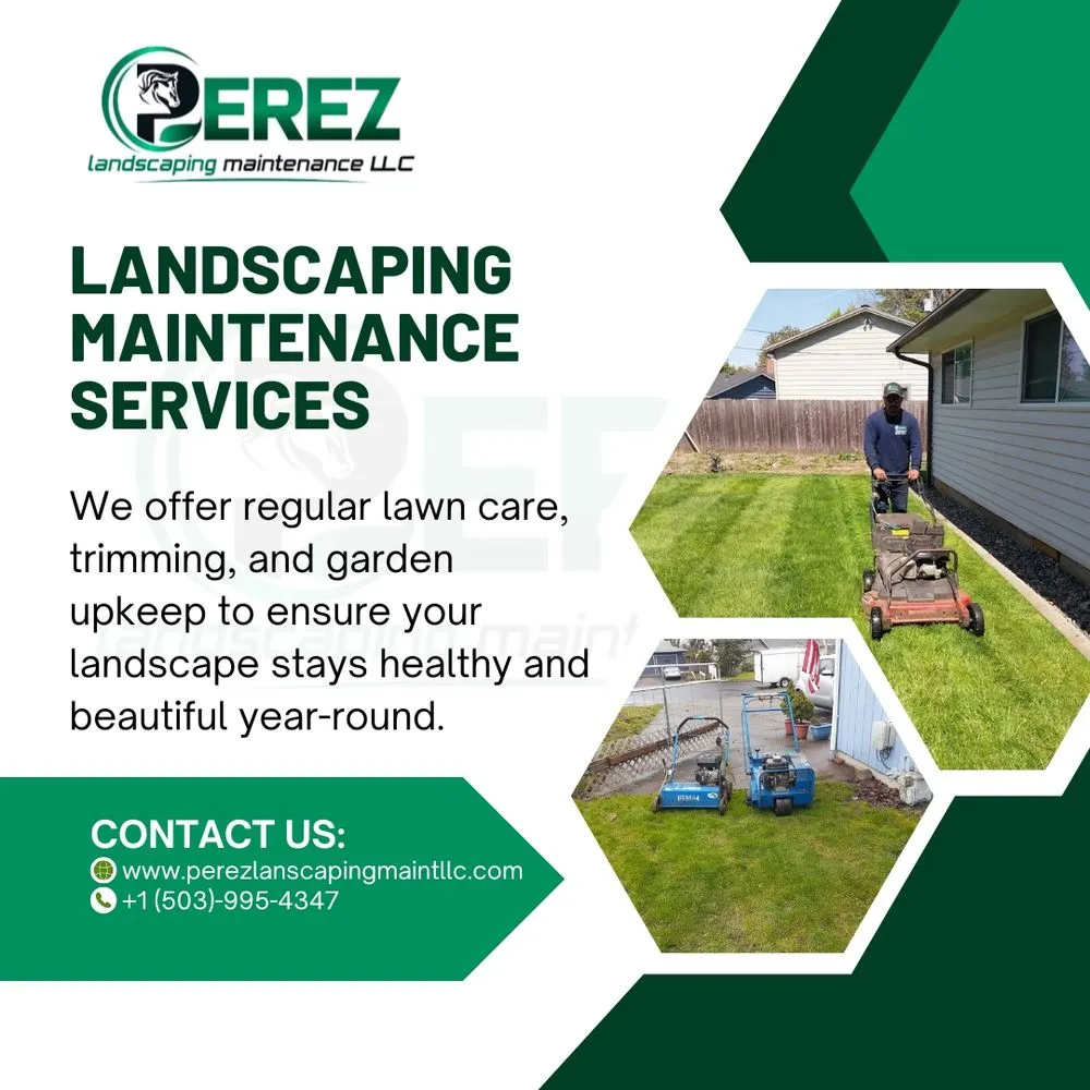 Custom landscape installation in Vancouver, WA by Perez Landscaping Maintenance