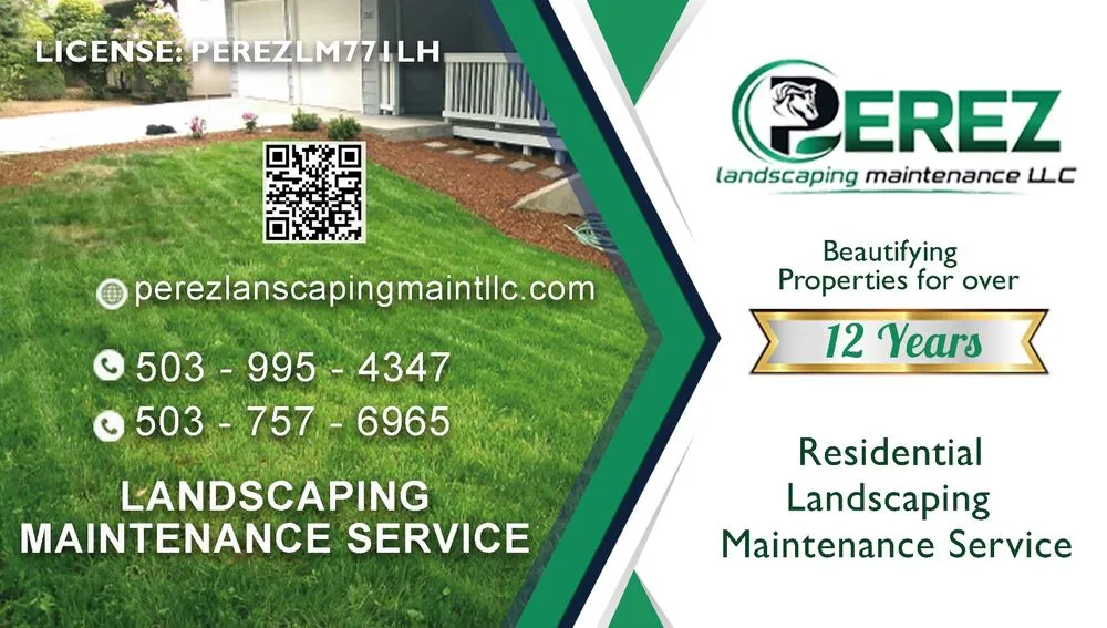 Reliable landscape design with custom design across Vancouver, WA - Perez Landscaping Maintenance