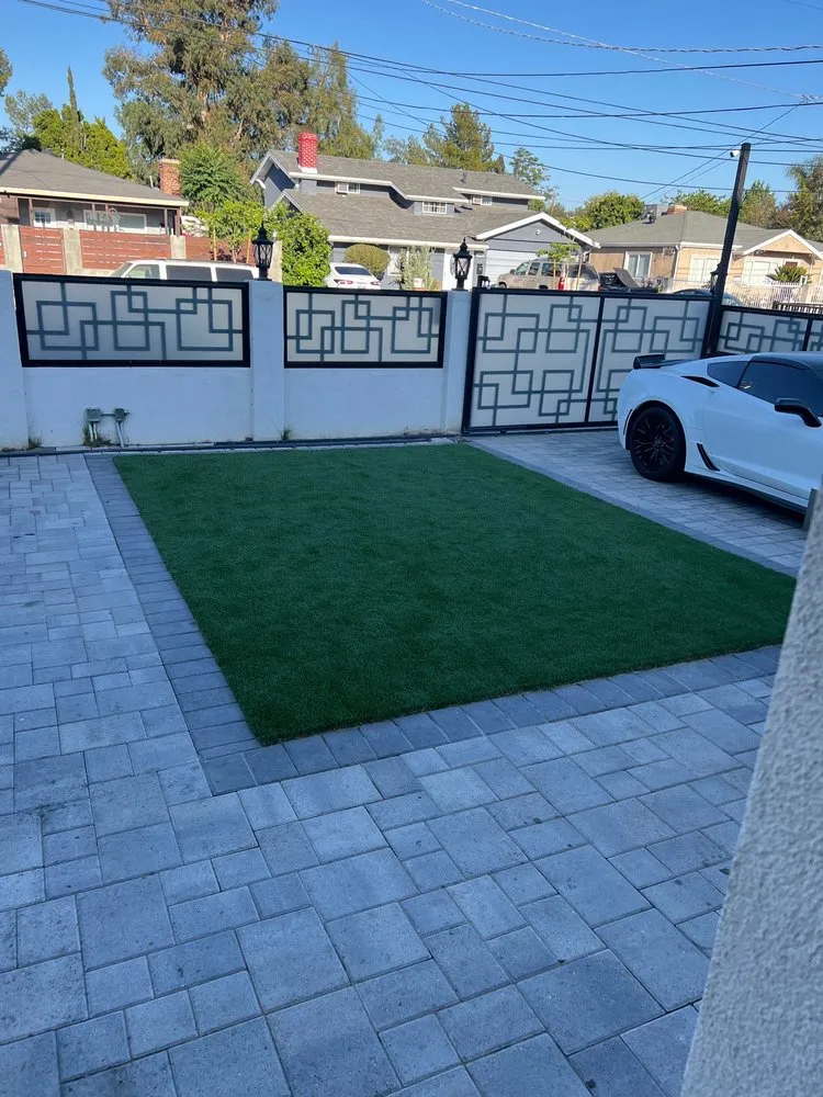 Expert lawn mowing service in Mission Hills, CA by Perez Landworks