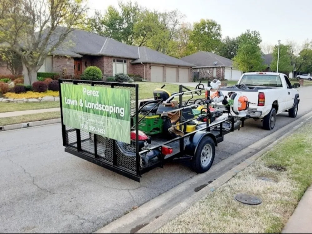 Trusted yard maintenance in Bartlesville, OK by Perez Lawn & Landscaping