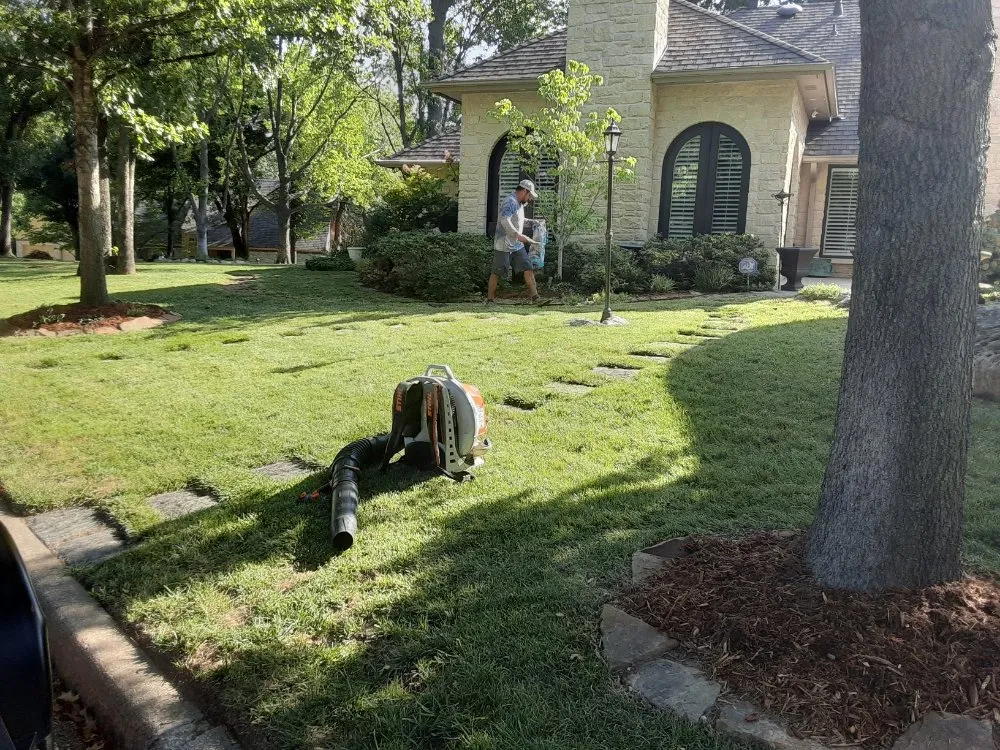 Trusted residential landscaping in Bartlesville, OK by Perez Lawn & Landscaping