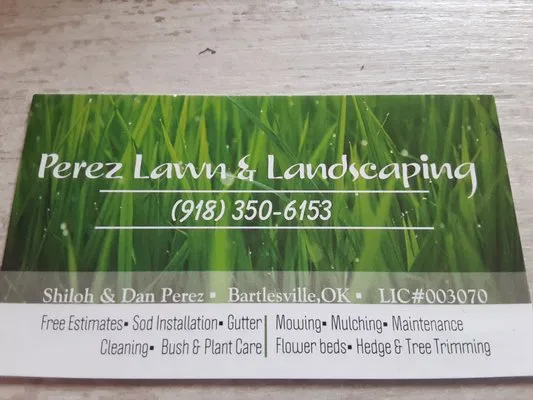 Perez Lawn & Landscaping